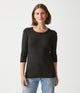 SHINE 3/4 SLEEVE DORA TEE