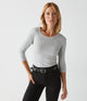 SHINE 3/4 SLEEVE DORA TEE