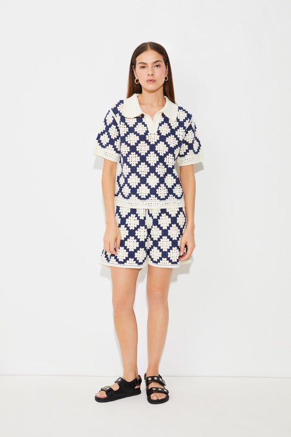 PERISOL CROCHET POLO