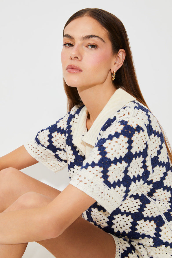 PERISOL CROCHET POLO