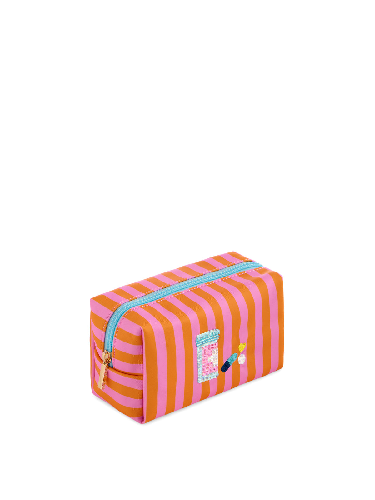 PILLS SMALL ZIP POUCH PINK