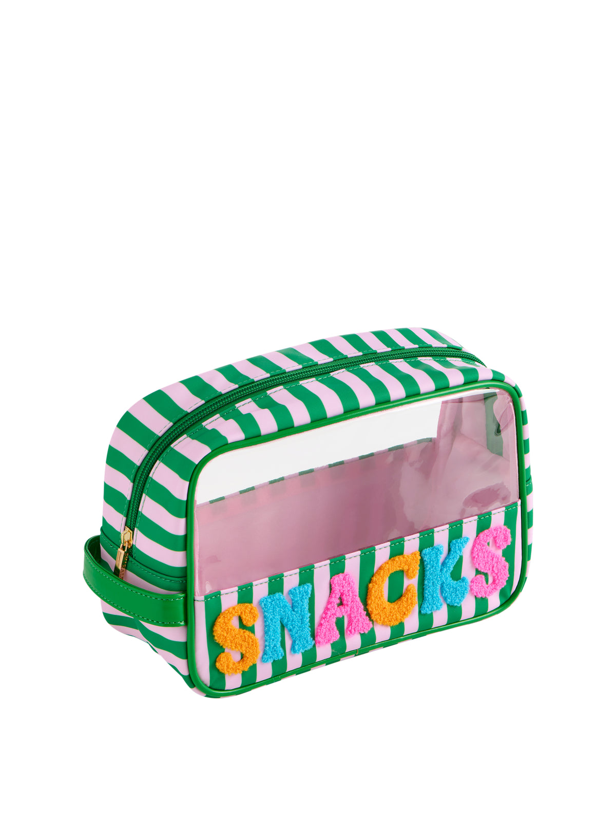SNACKS ZIP POUCH GREEN