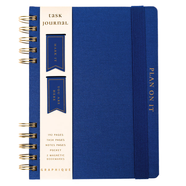 PLAN ON IT JOURNAL COBALT BLUE