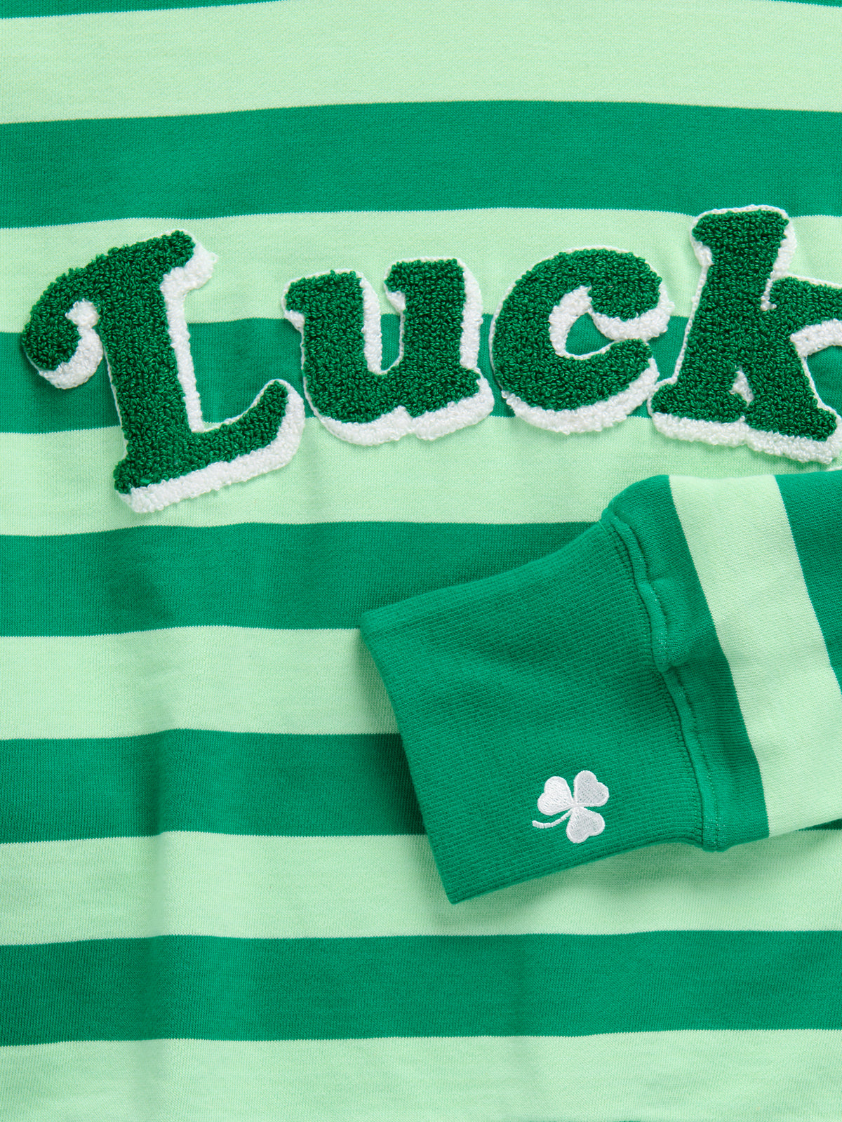 STRIPED LUCKY SWEATSHIRT