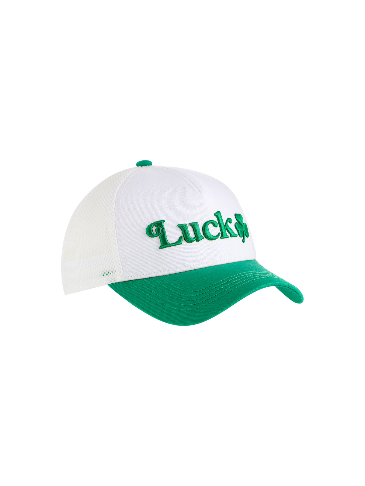 LUCKY SHAMROCK TRUCKER HAT