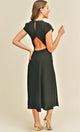 KATIE OPEN BACK MIDI DRESS