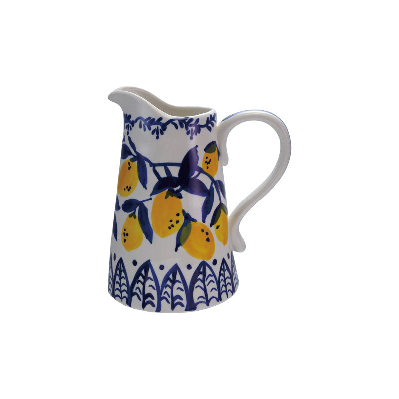 BLUE/LEMON PITCHER