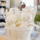 FRIENDLY CHIME WHITE BUNNY