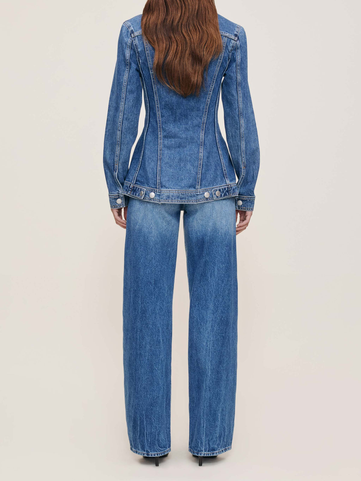 LONG SLEEVE PEPLUM JACKET