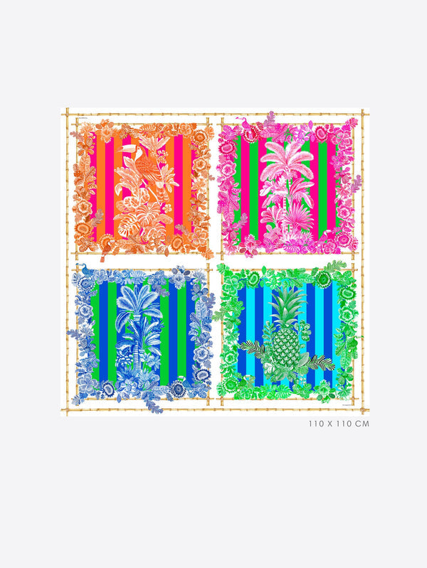 TROPICAL SCARF