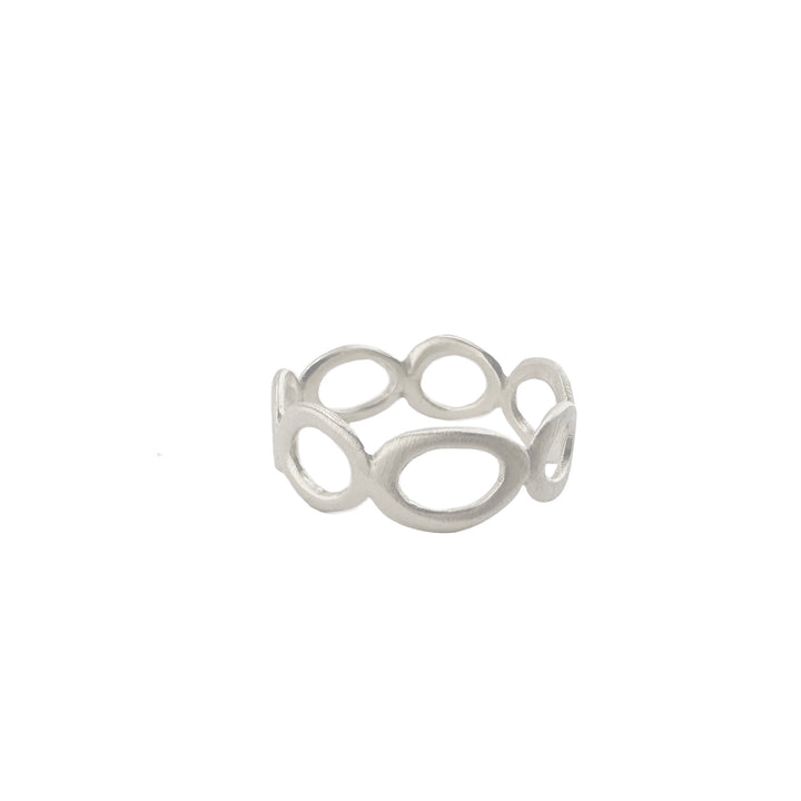 CIRCLES SILVER RING