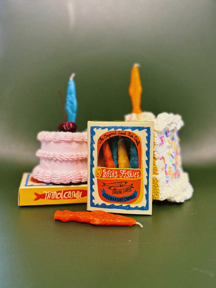 WISHY FISHIES SARDINE BD CANDLES