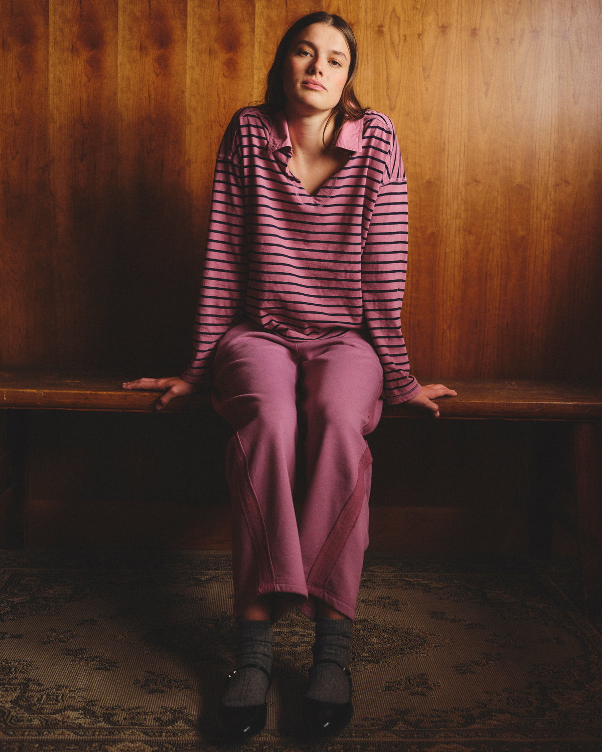 POPOVER POLO BOYFRIEND TOP
