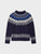 PLUSH ALPACA FAIRISLE CREWNECK