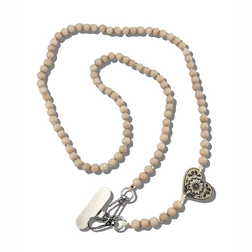 PAISLEY HEART CROSSBODY PHONE CHAIN