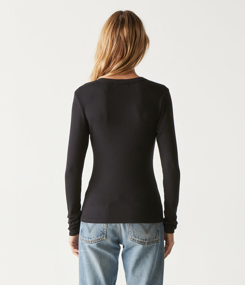 ZOLA LONG SLEEVE CREW TEE