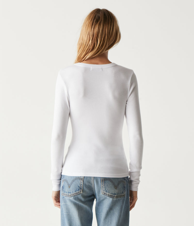 ZOLA LONG SLEEVE CREW TEE