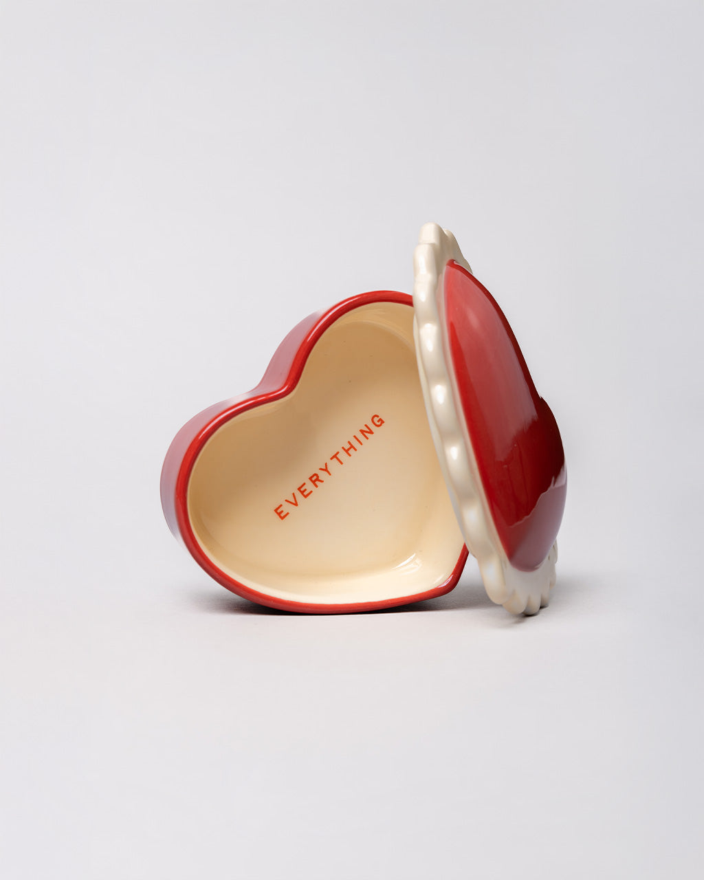 CERAMIC TRINKET BOX HEART