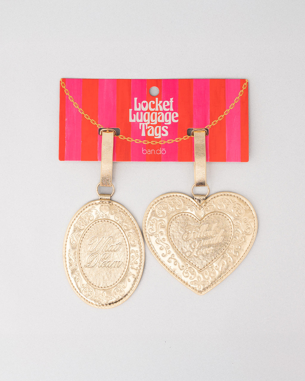 LUGGAGE TAG SET LOCKETS