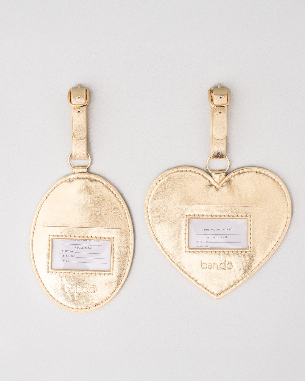LUGGAGE TAG SET LOCKETS