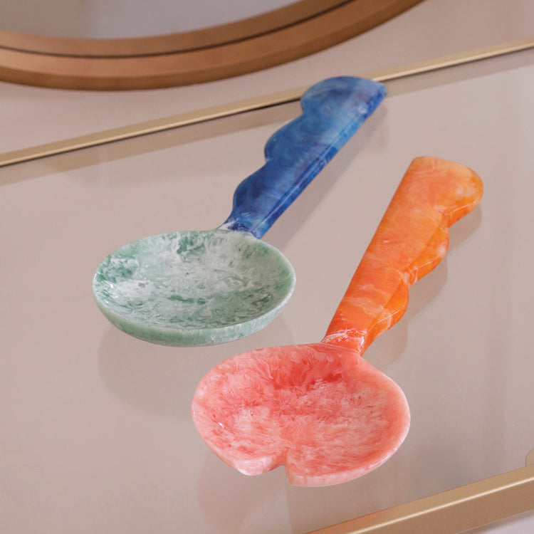 VIDA RESIN SALAD SERVES ORG/BLUE