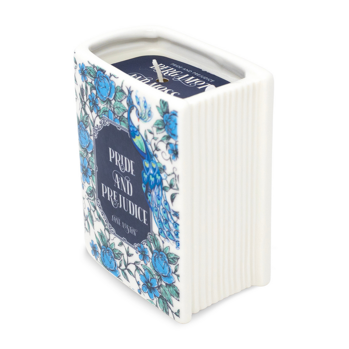 BOOK CANDLE PRIDE & PREJUDICE
