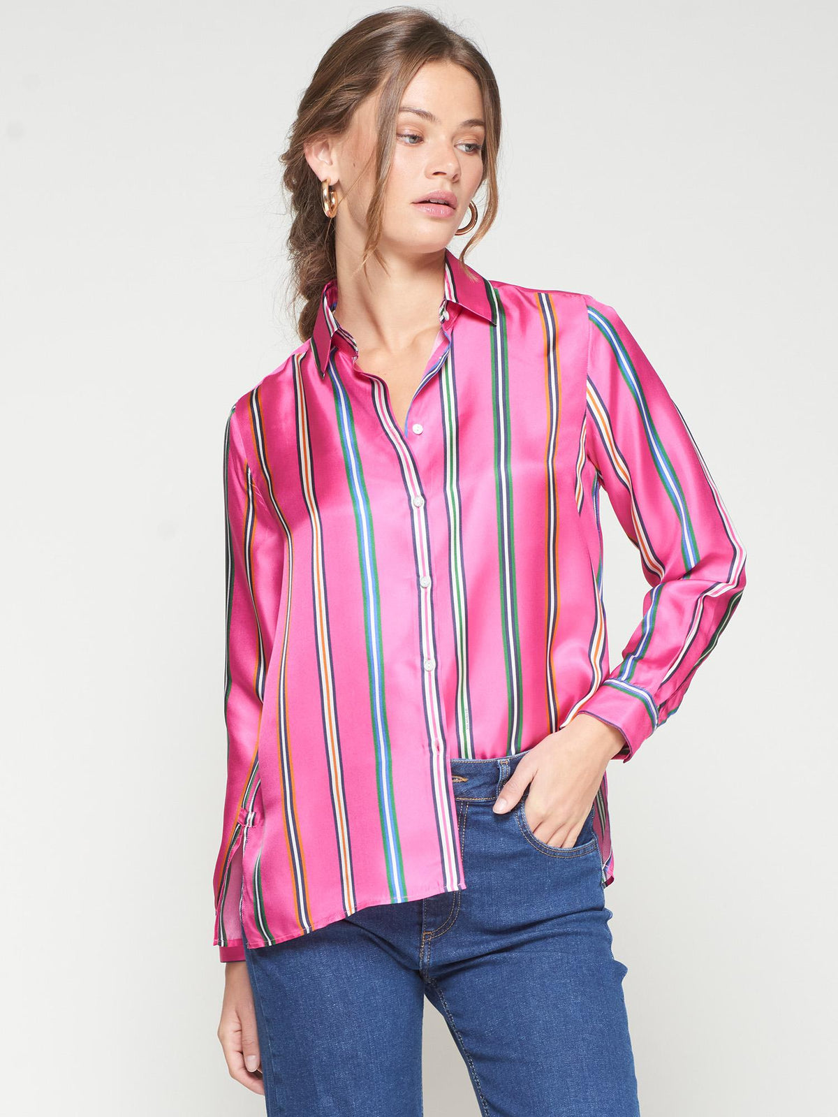 STRIPE BUTTON DOWN