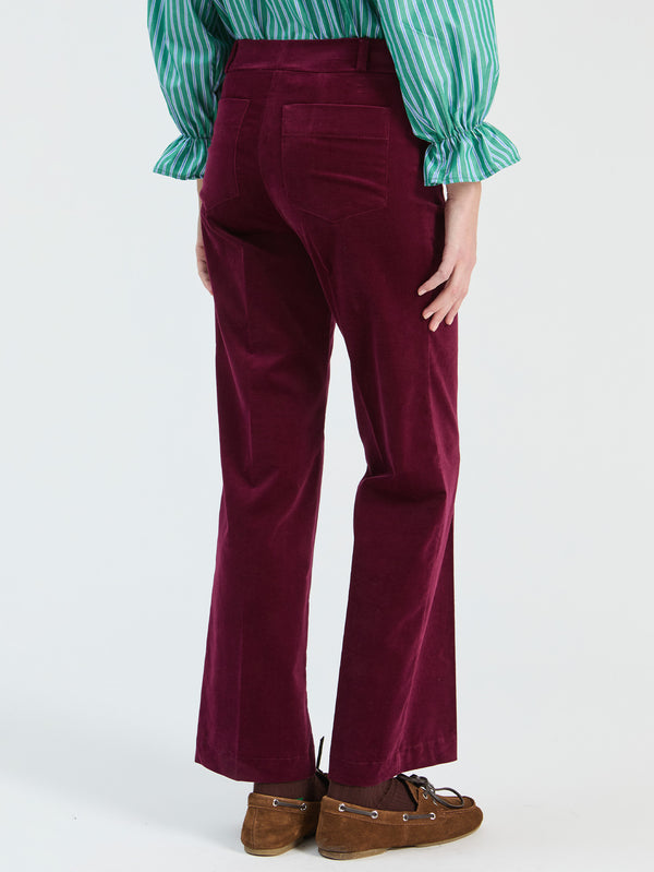 VELVET TROUSER