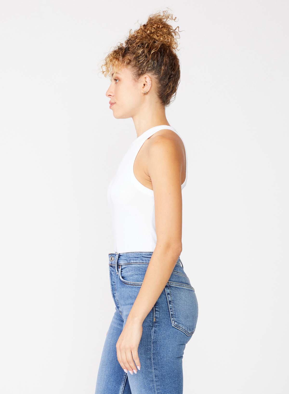 2X1 RIB HIGH NECK TANK