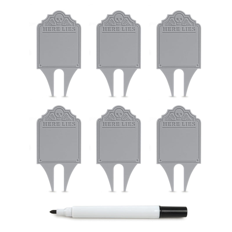 GRAVE MARKERS FOOD SIGNS