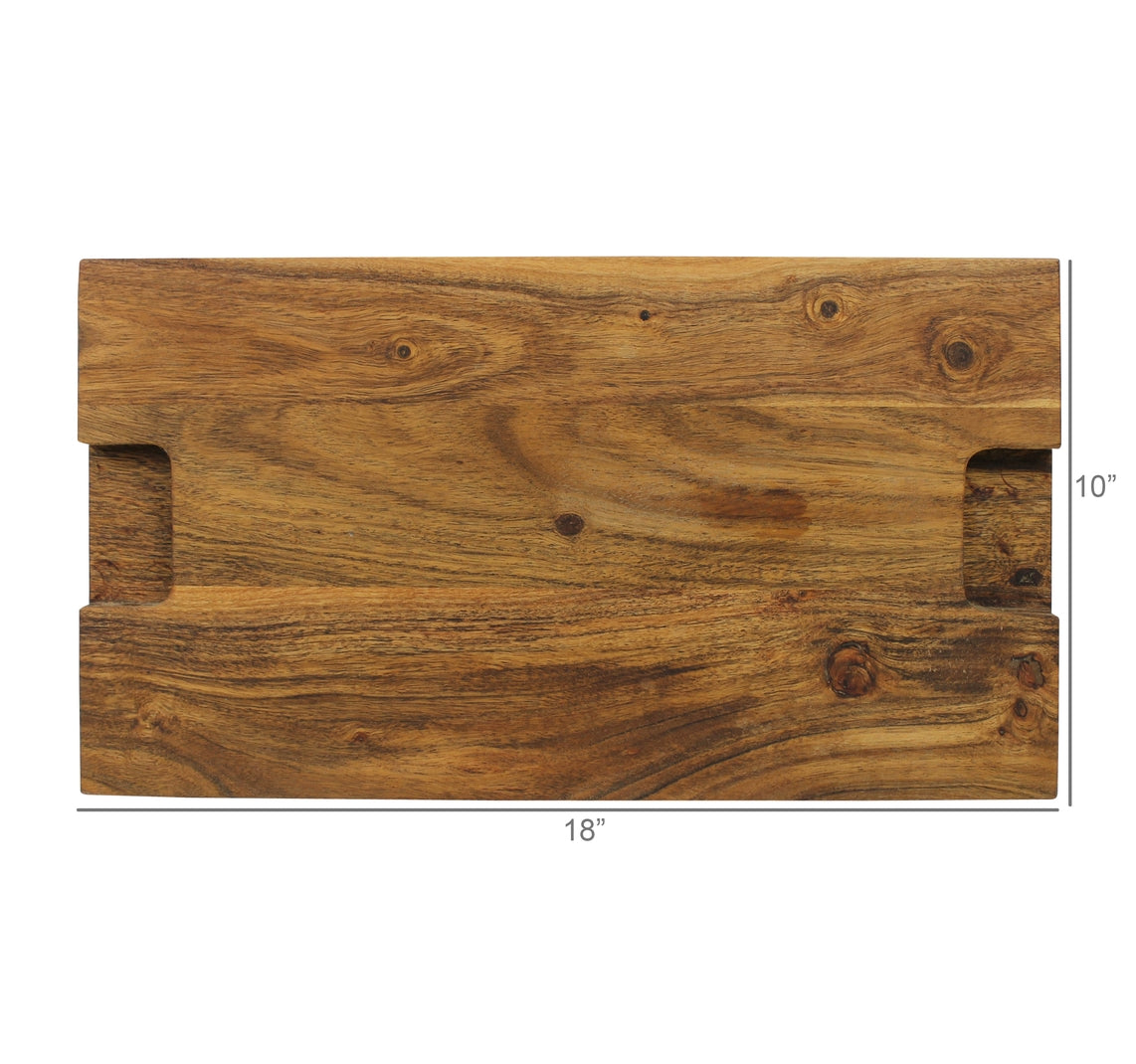 CUTTING BOARD W FINGER SLOTS