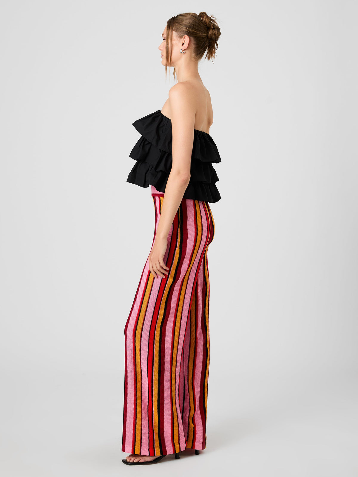 MOTLEY KNIT FLARE PANTS