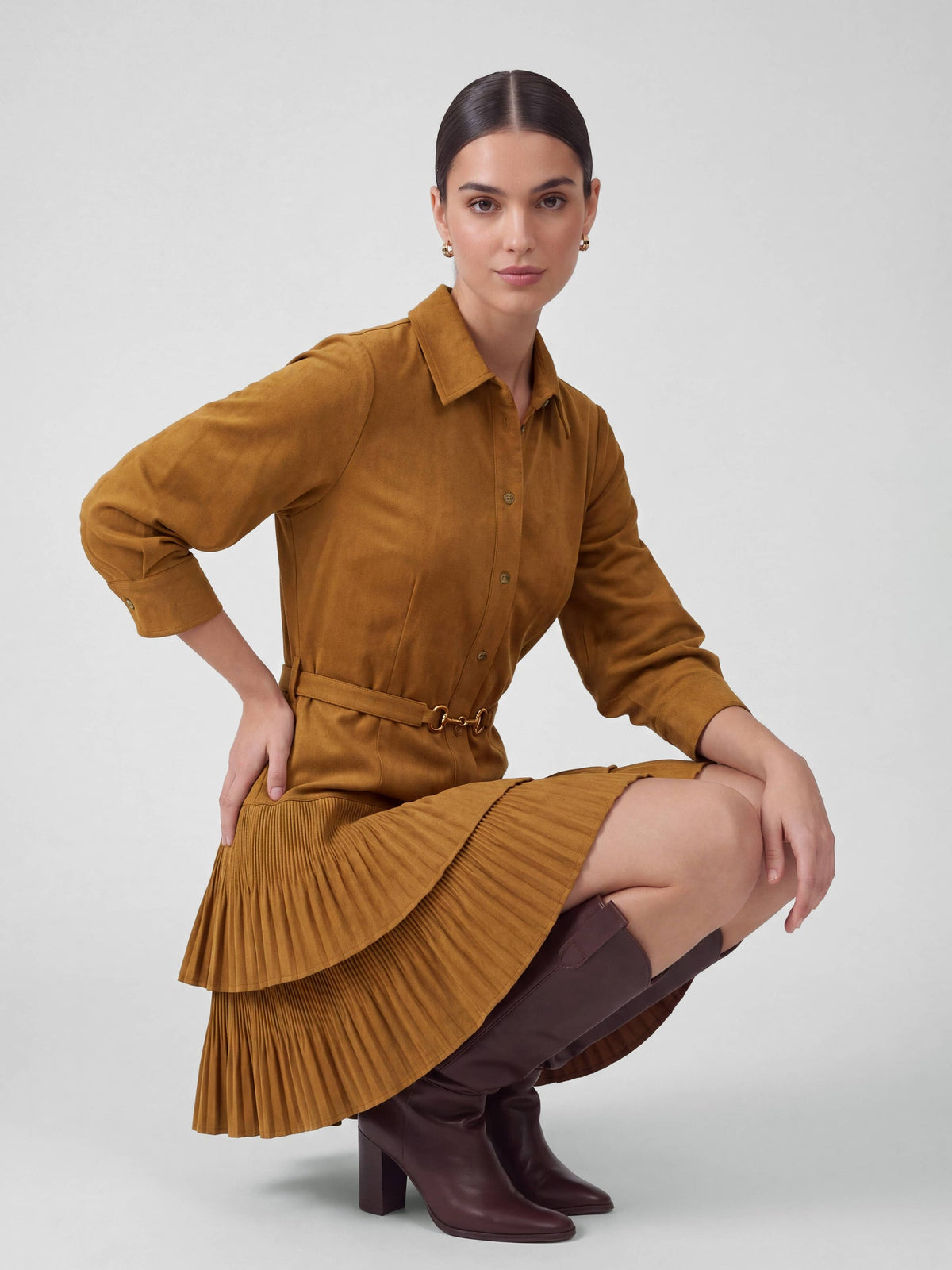 SHIRT MINI DRESS
