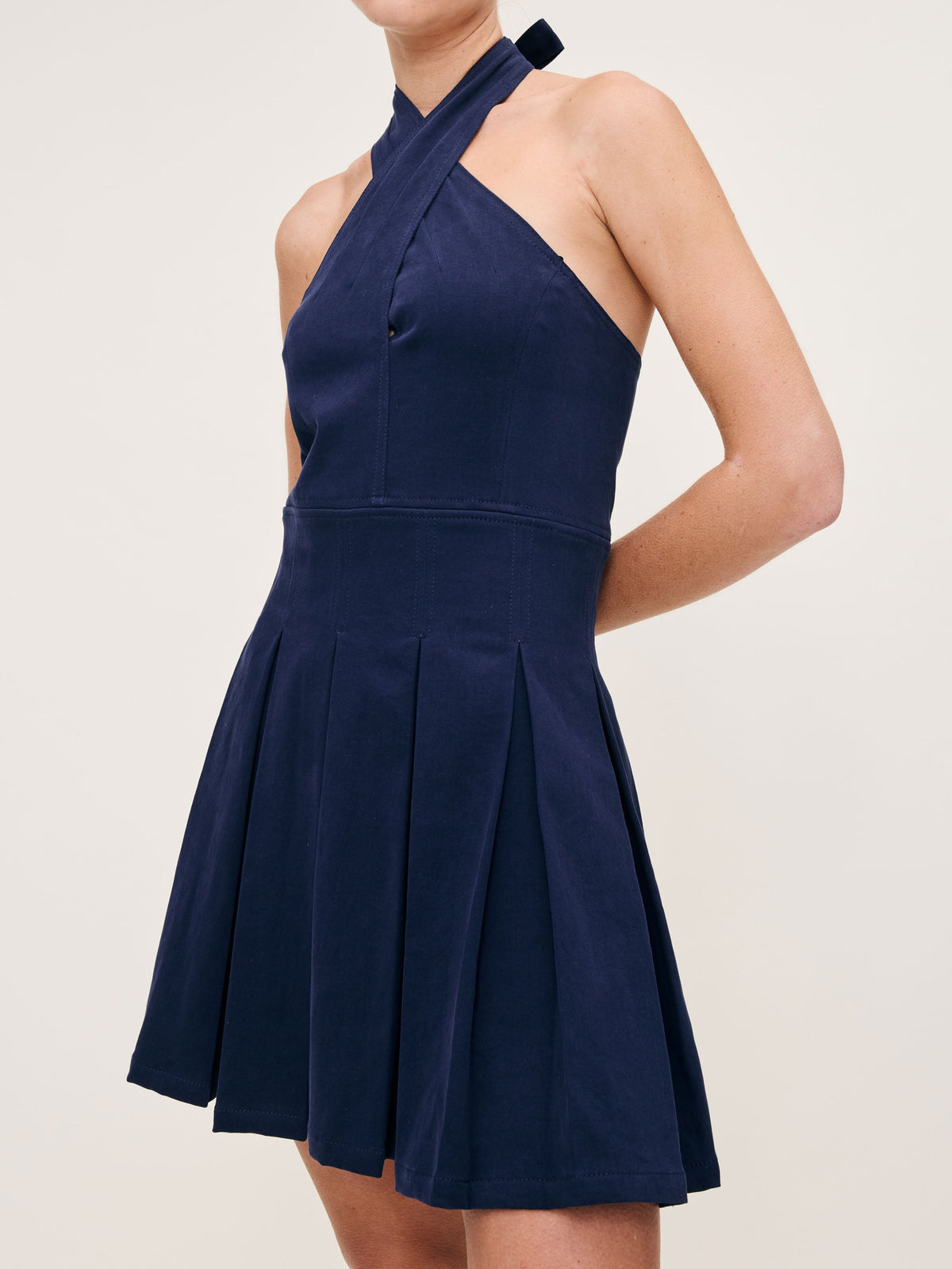 MINI HALTER DRESS