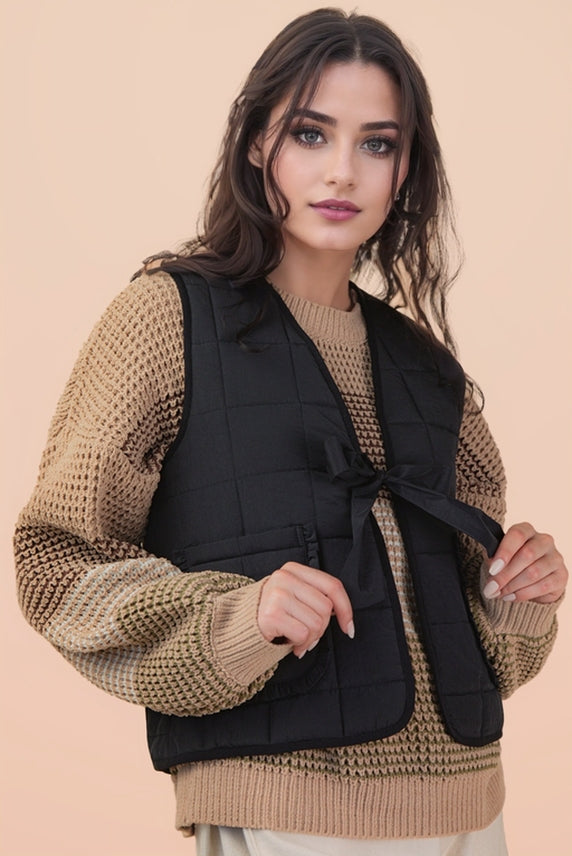 QUILTED VEST