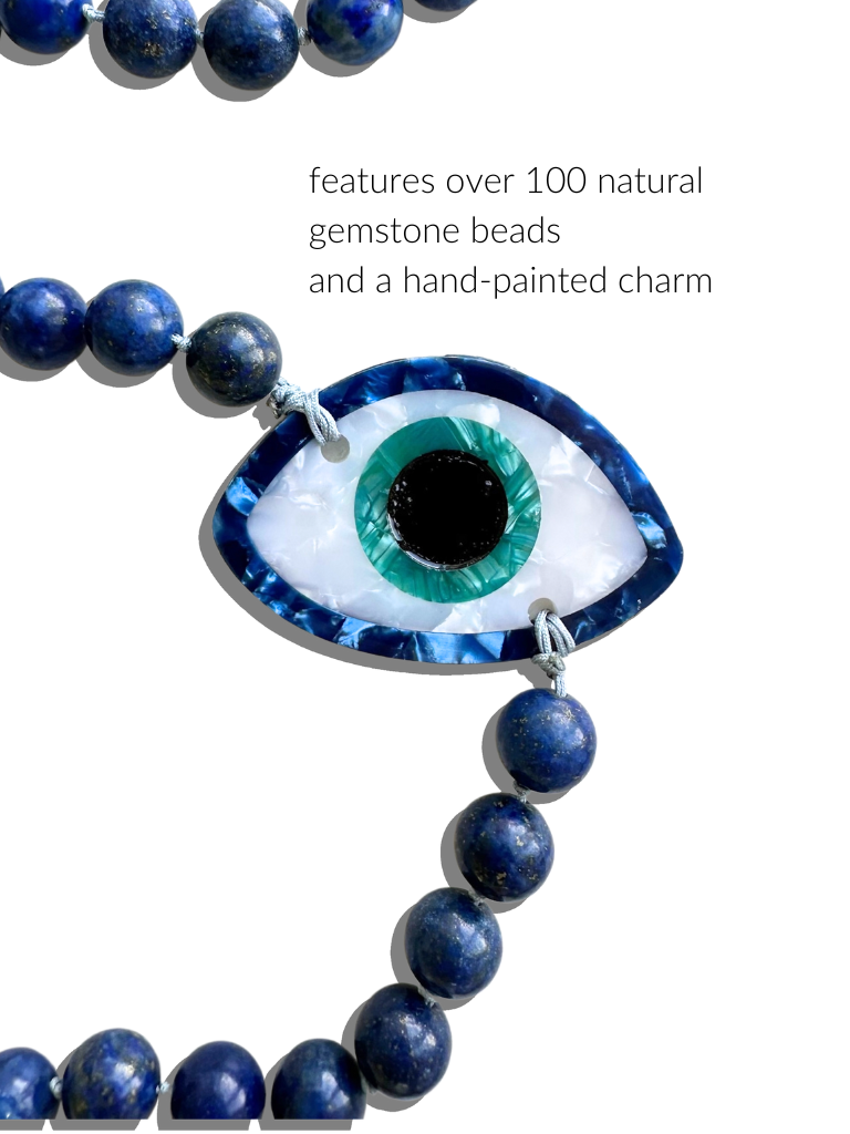 EVIL EYE CROSSBODY PHONE CHAIN