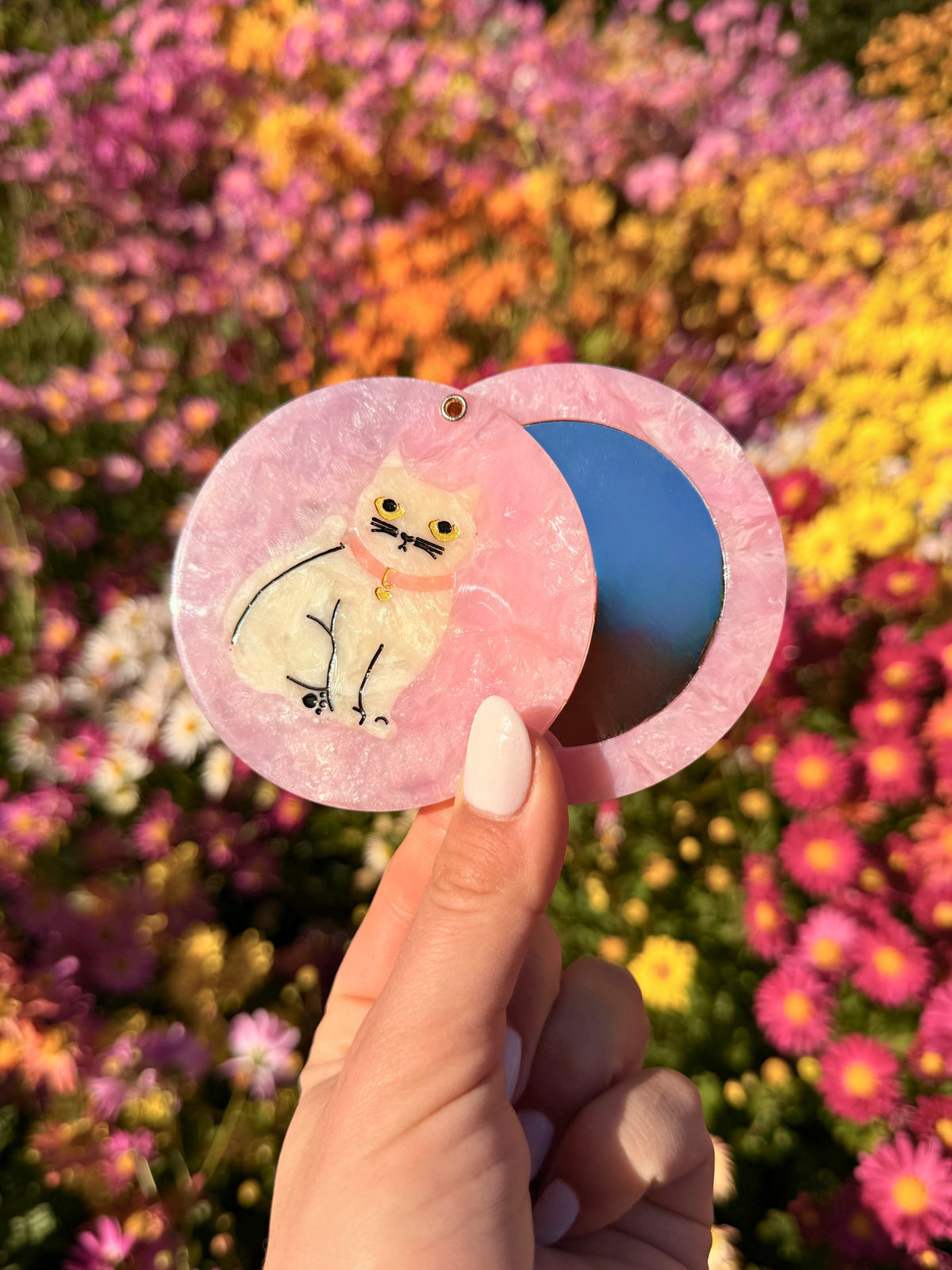 KAWAII CAT COMPACT MIRROR