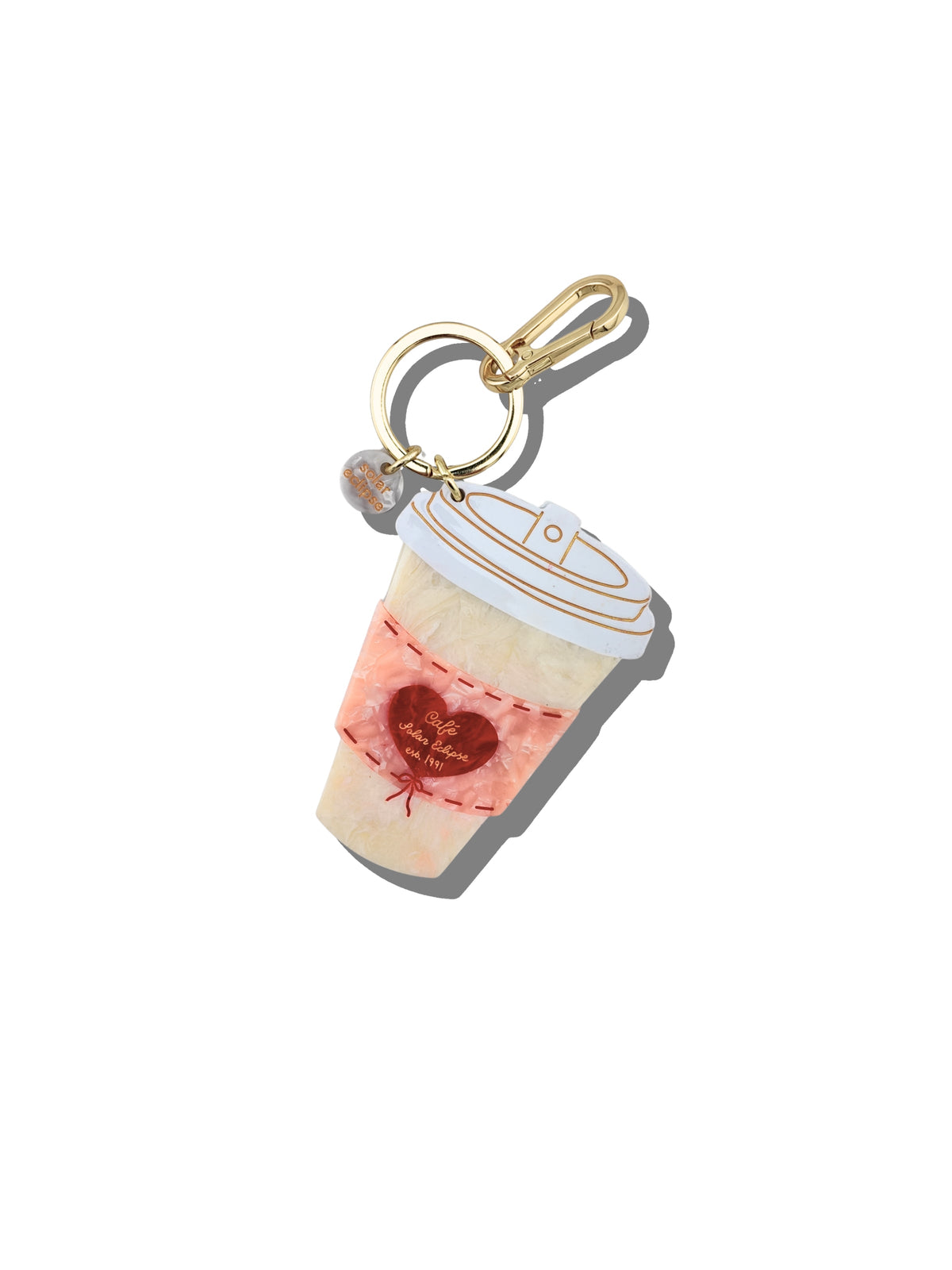 CAFE COFFEE CUP BAG CHARM