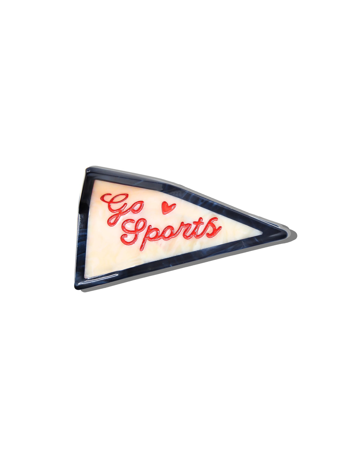 GO SPORTS PENDANT HAIR CLAW