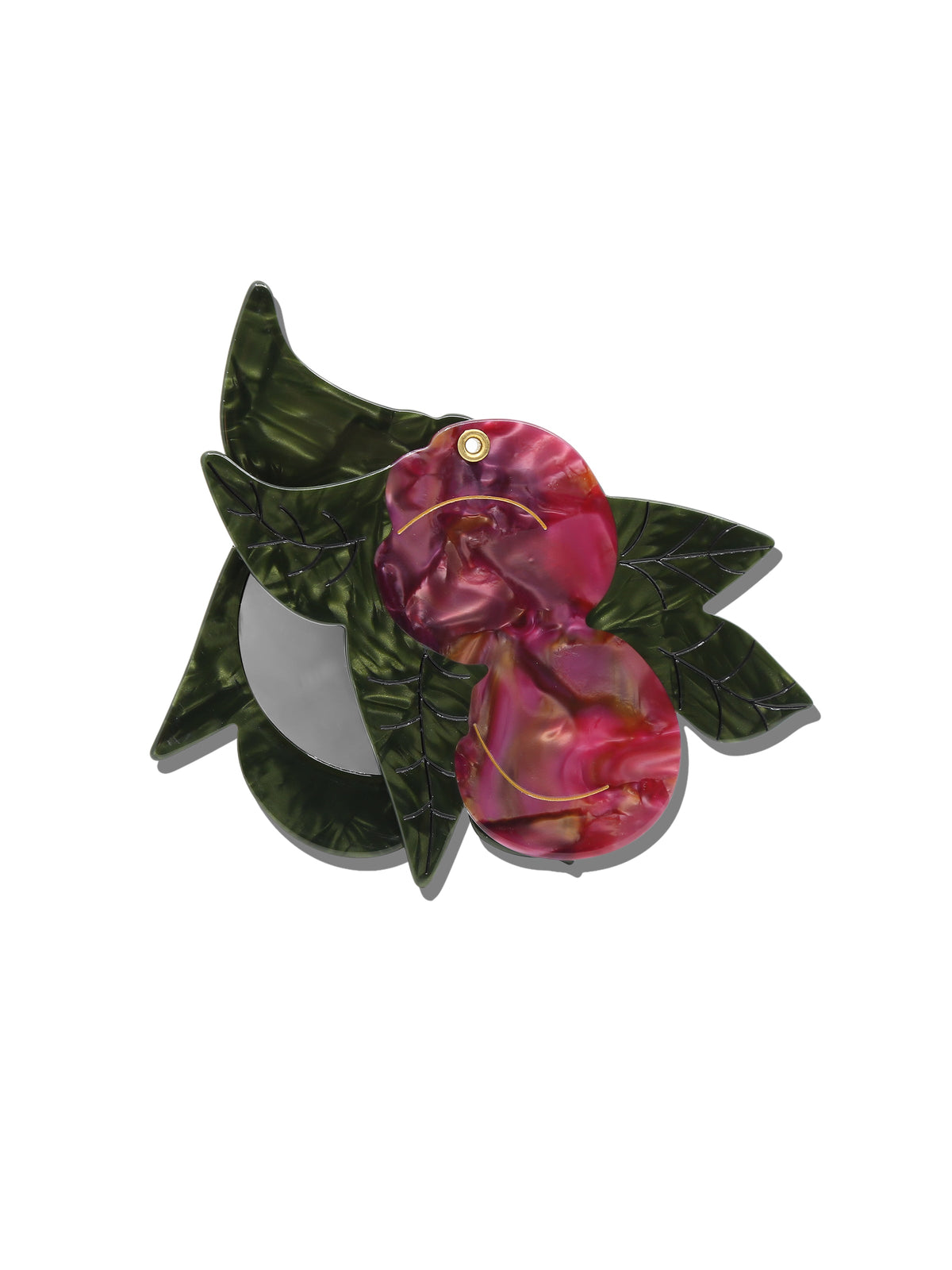 JAPANESE PLUM COMPACT MIRROR