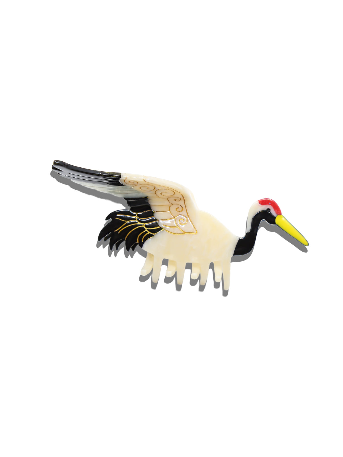 CRANE CLAW HAIRCLIP