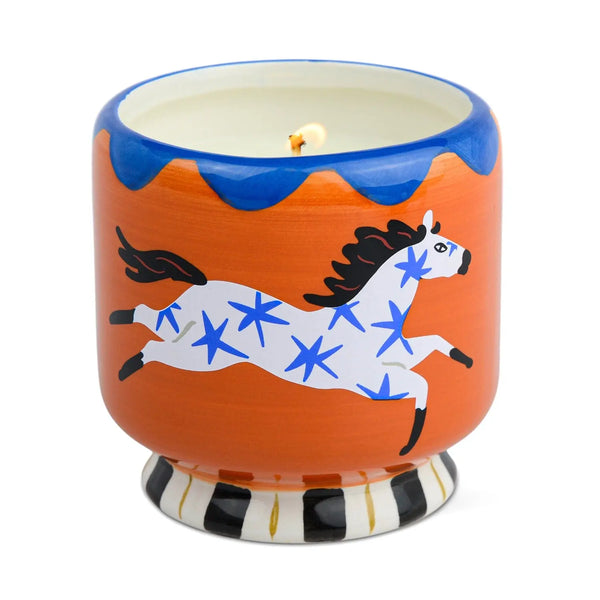 A DOPO HORSE CANDLE