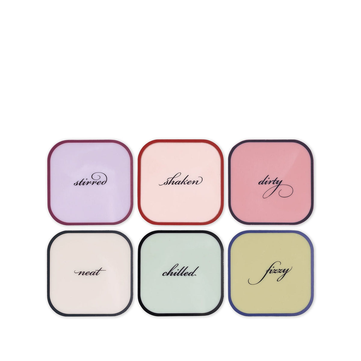 ACRYLIC COASTER SET