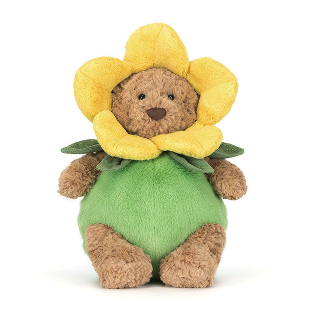 BARTHOLOMEW BEAR DAFFODIL OUTFIT