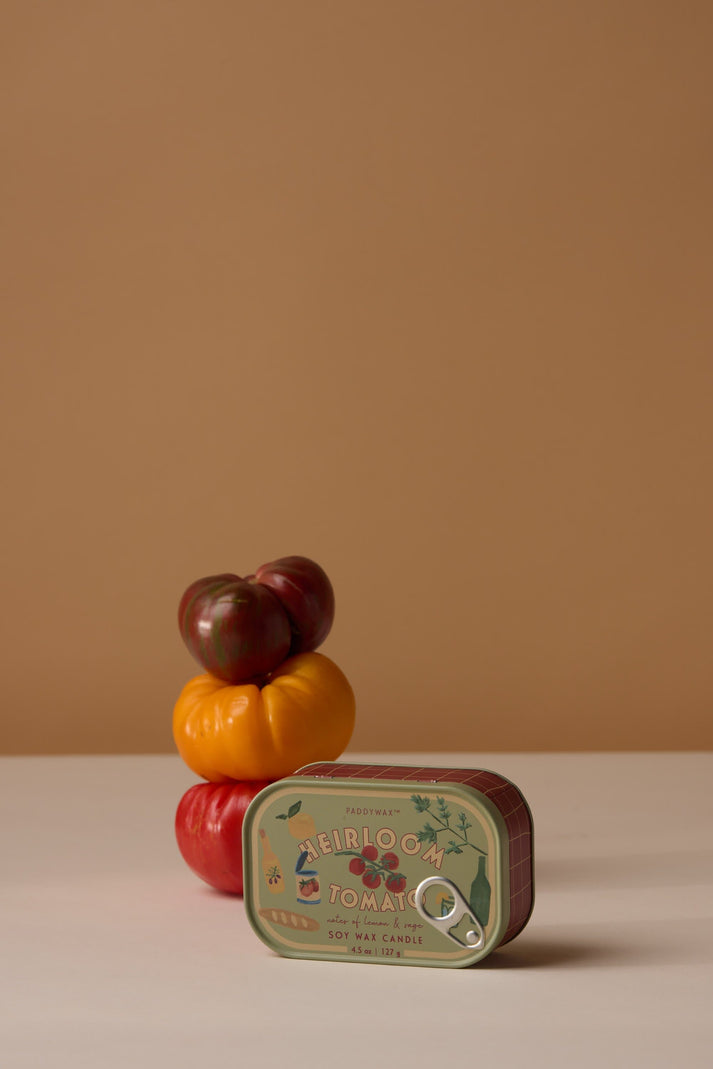 BISTRO TIN TOMATO CANDLE