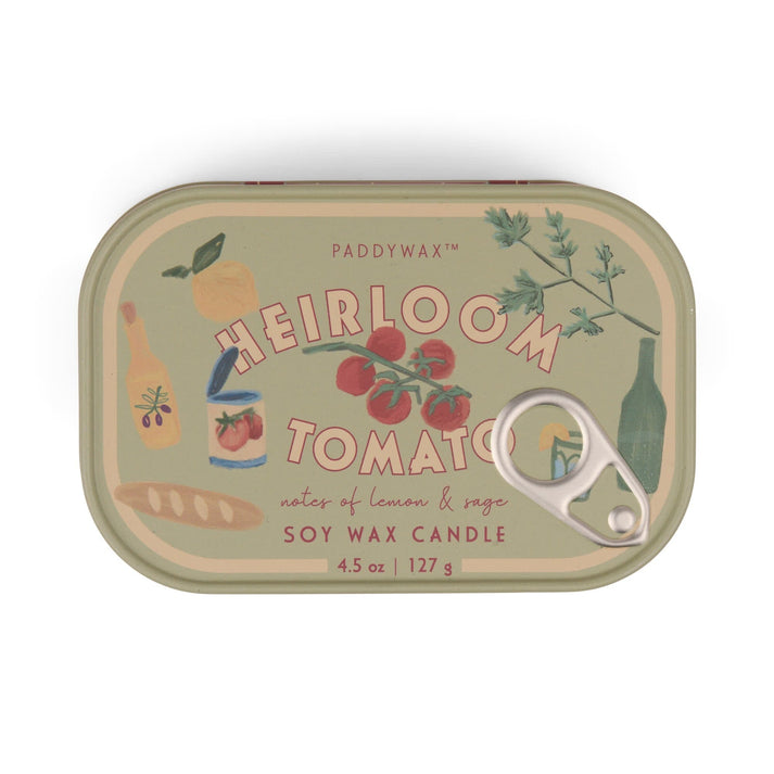BISTRO TIN TOMATO CANDLE