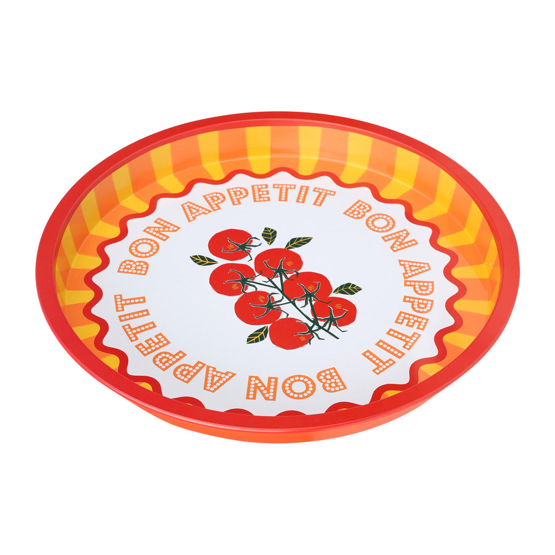 TOMATO TIN TRAY 31CM