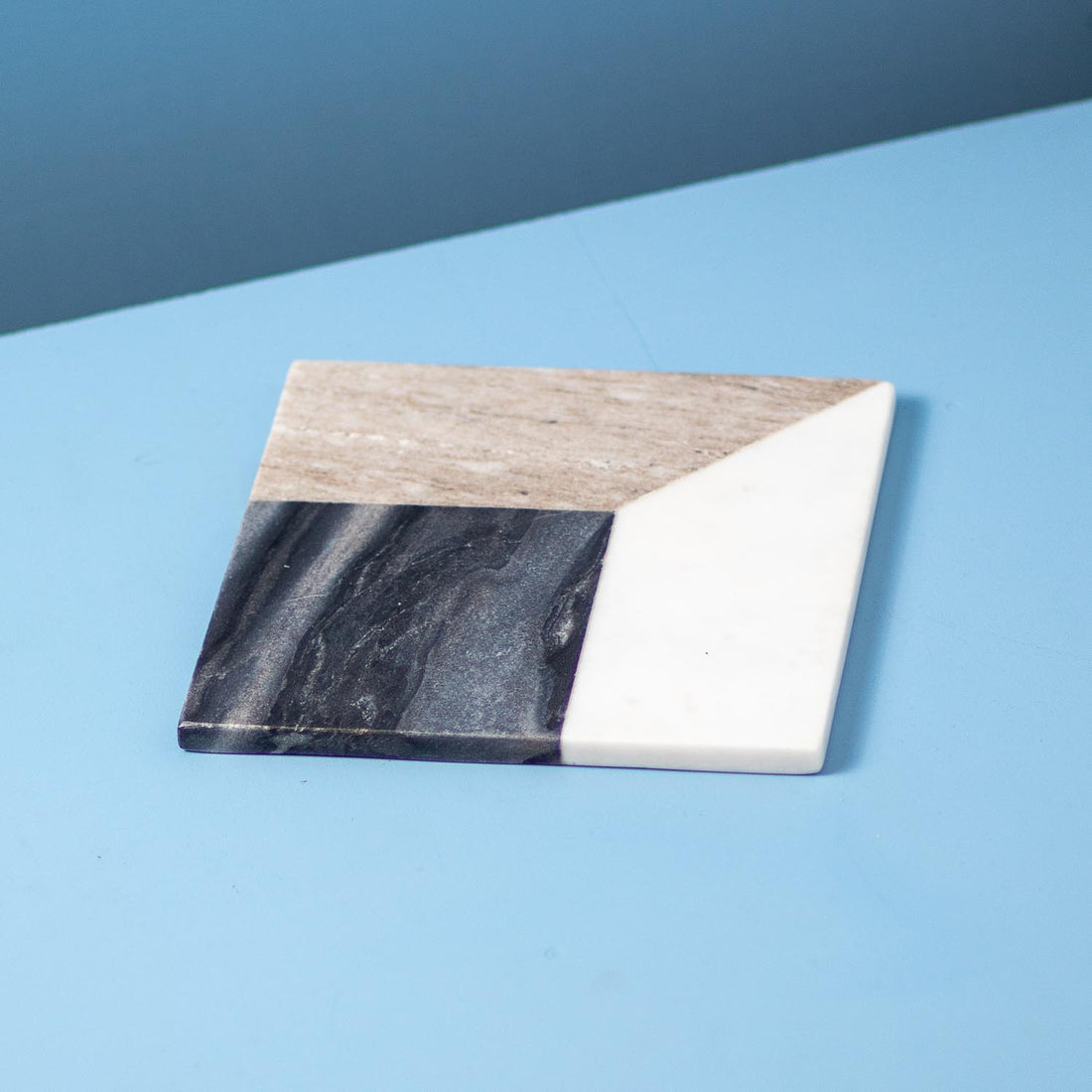 GEOMETRIC MARBLE SQUARE BOARD