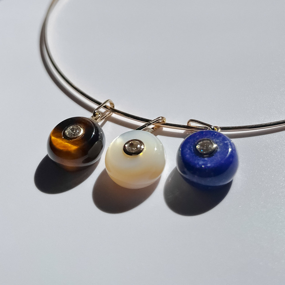 BON BON TIGERS EYE CHARM