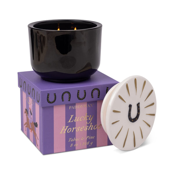 CHARMED CANDLE HORSESHOE